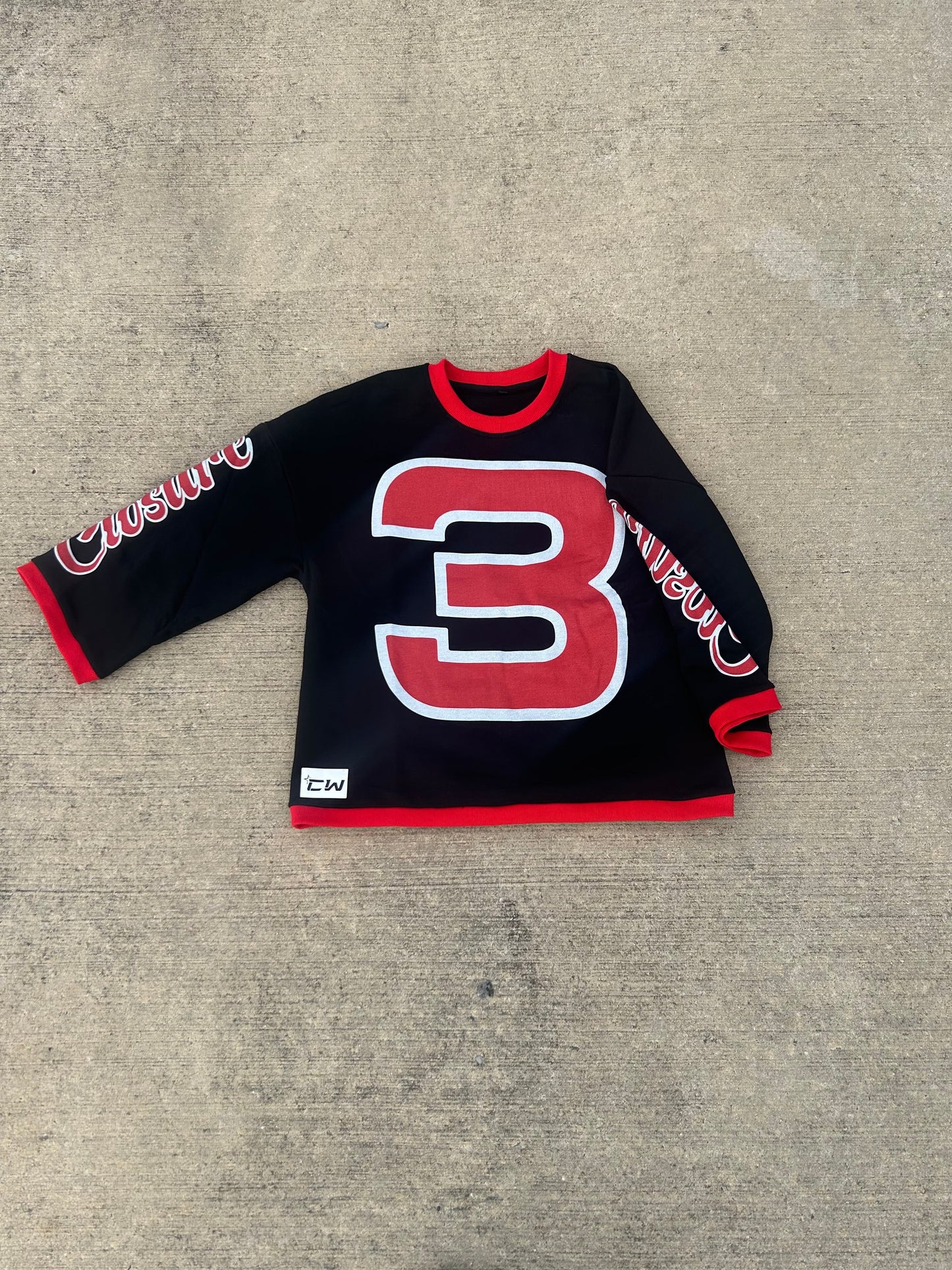 Closure Hockey style shirt